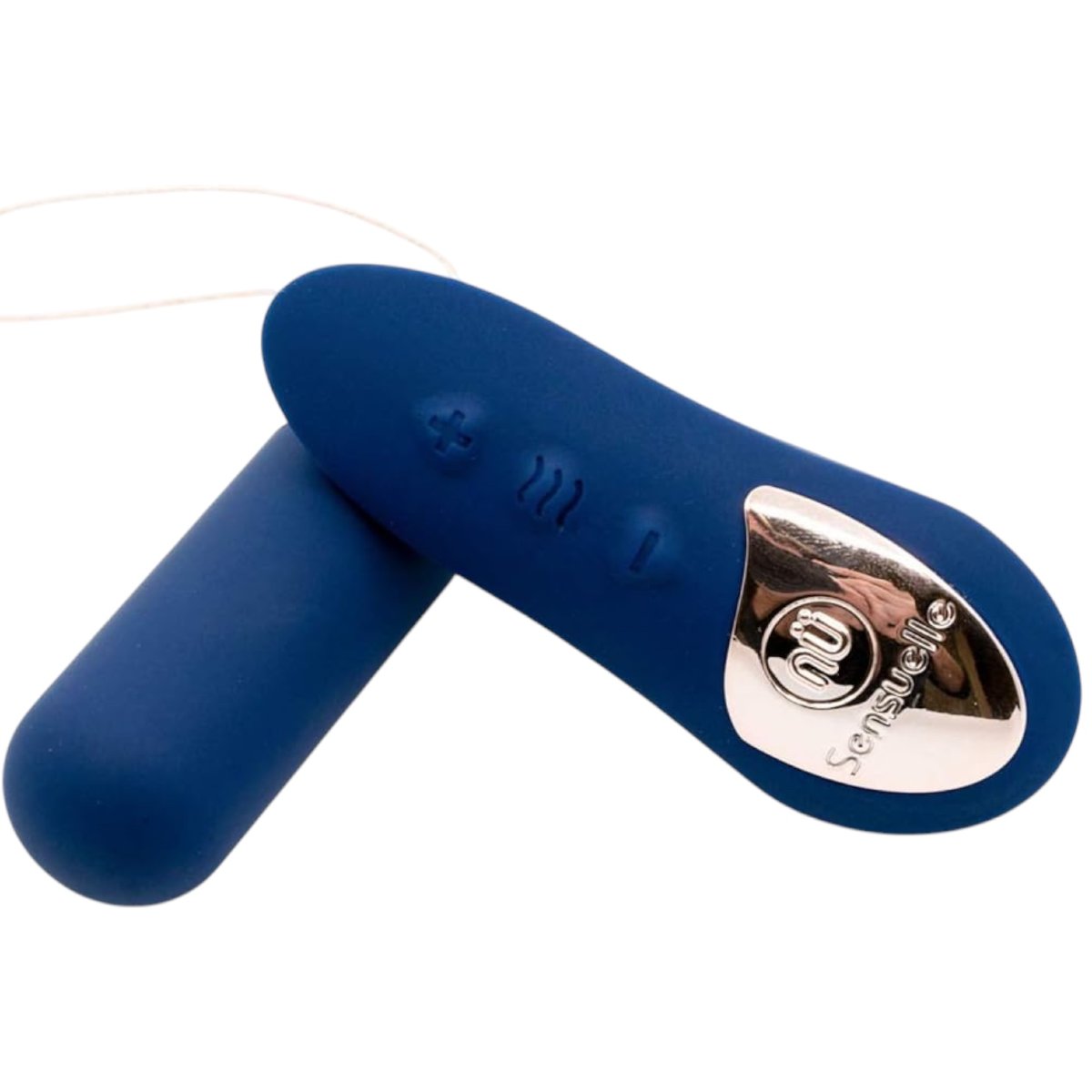 Nu Sensuelle Remote Control Bullet Plus Vibrator Navy Blue