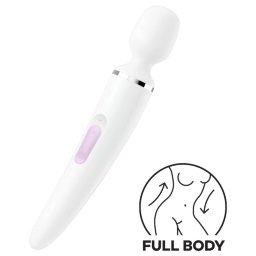 Satisfyer Wand-er Woman Rechargeable Wand Vibrator White