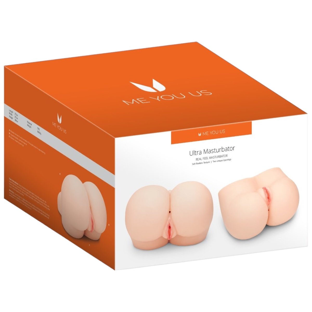 Me You Us Ultra Masturbator Realistic Vagina and Ass Masturbator 6.9Kg