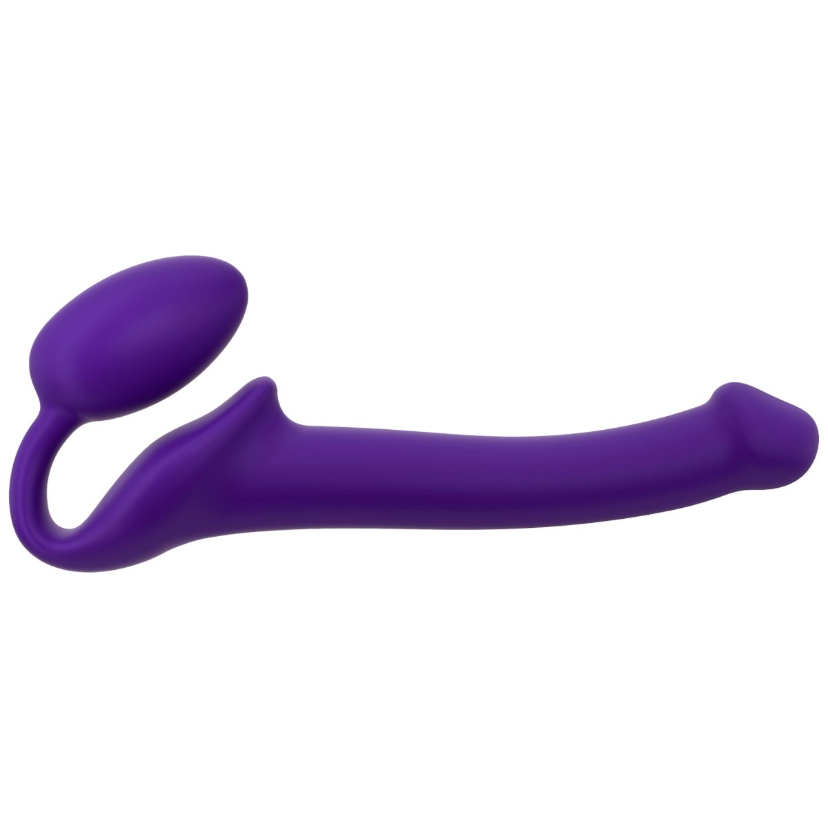 Strap-On-Me Silicone Bendable Strapless Strap-On Purple S – Strap-On-Me