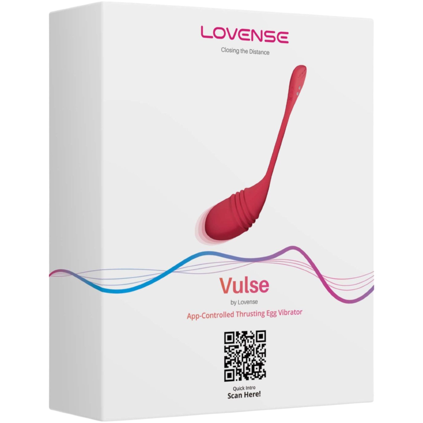 Lovense Vulse App-Controlled Hands-Free Thrusting Egg Vibrator