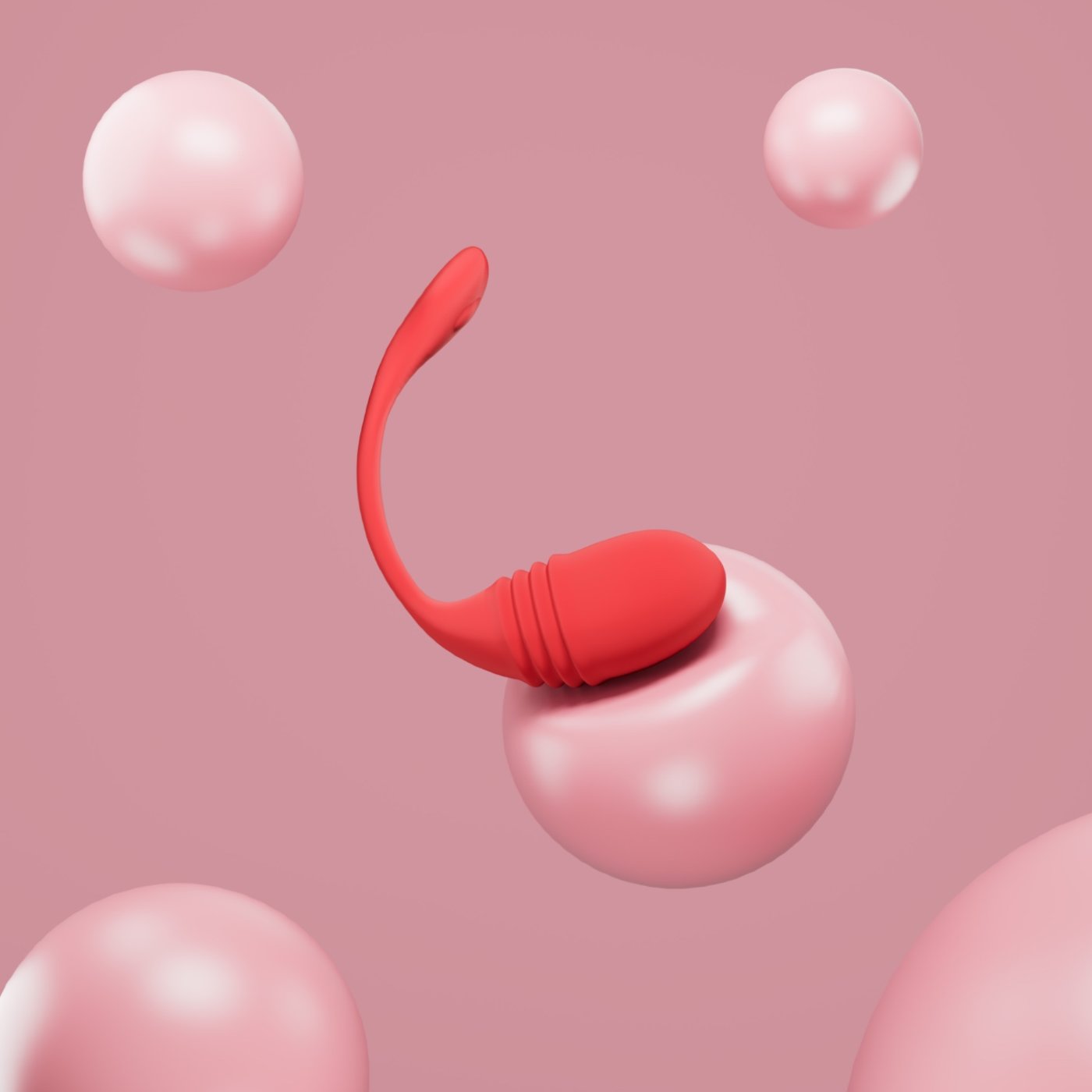 Lovense Vulse App-Controlled Hands-Free Thrusting Egg Vibrator