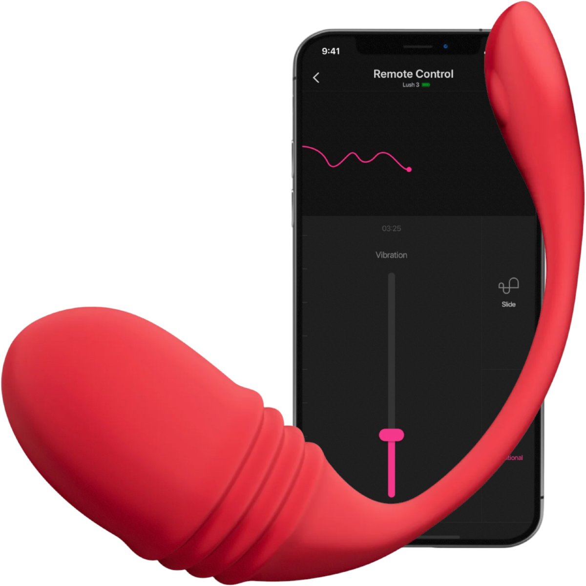 Lovense Vulse App-Controlled Hands-Free Thrusting Egg Vibrator