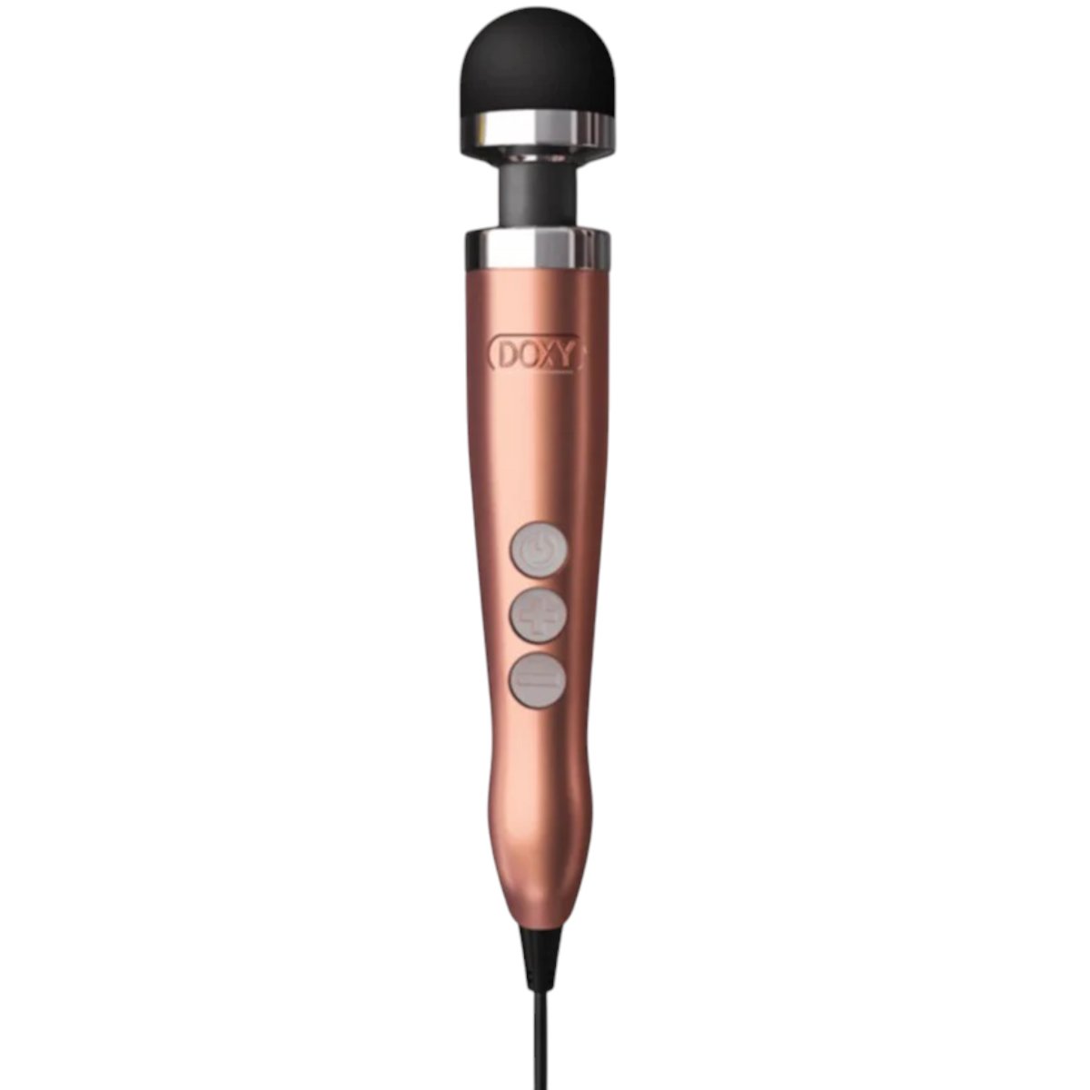 Doxy Die Cast 3 Plug-In Wand Vibrator Rose Gold