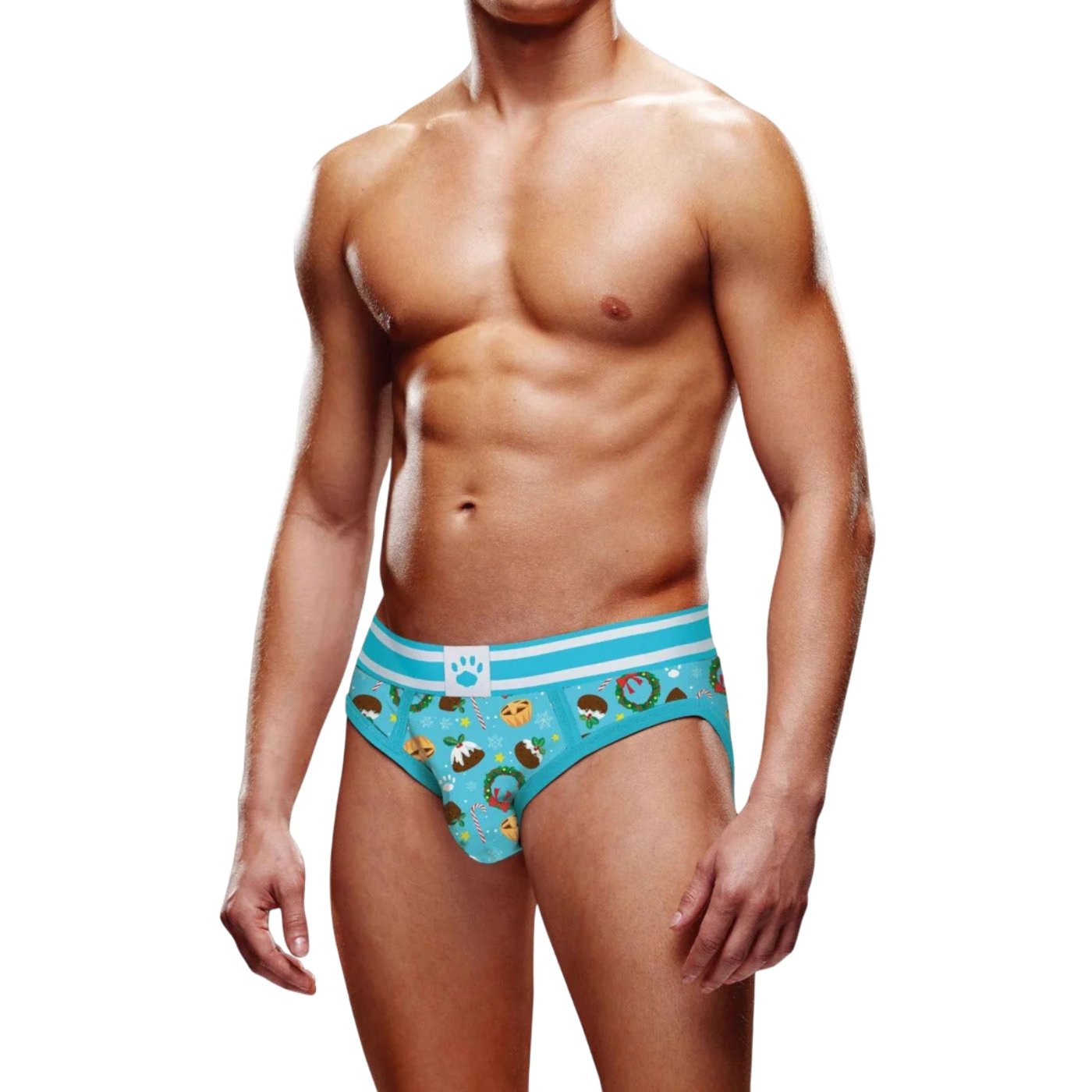 Prowler Christmas Pudding Brief Blue