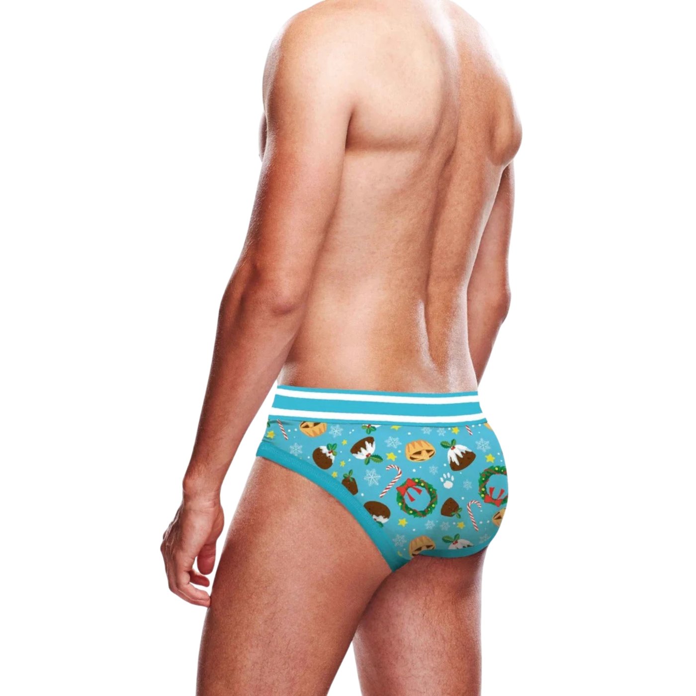 Prowler Christmas Pudding Brief Blue