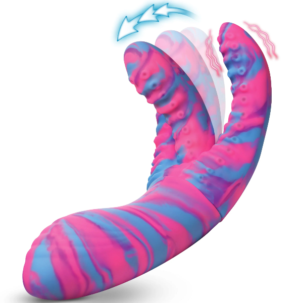Creature Cocks Tenta-Come Come Hither G-Spot & Clitoral Silicone Vibrator