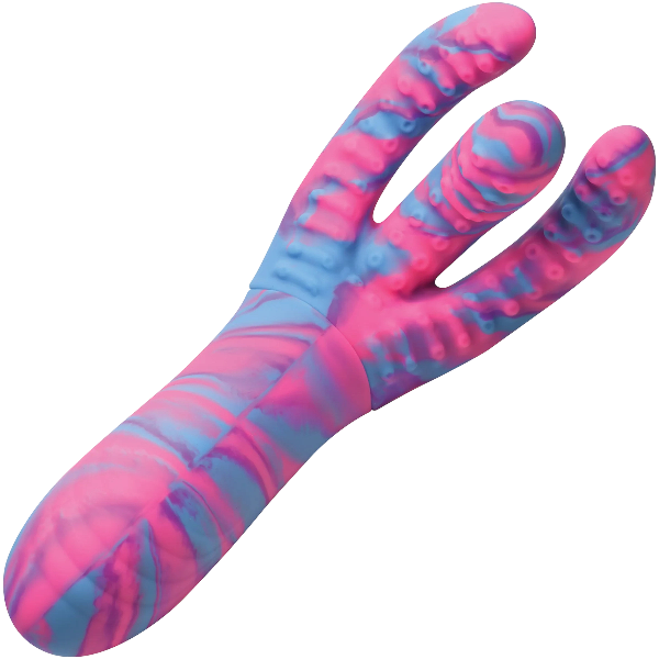 Creature Cocks Tenta-Come Come Hither G-Spot &amp; Clitoral Silicone Vibrator