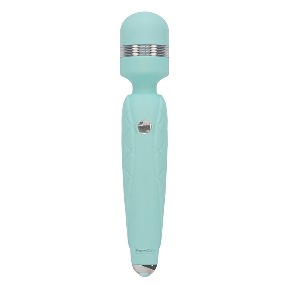 Pillow Talk Cheeky Wand Massager Teal