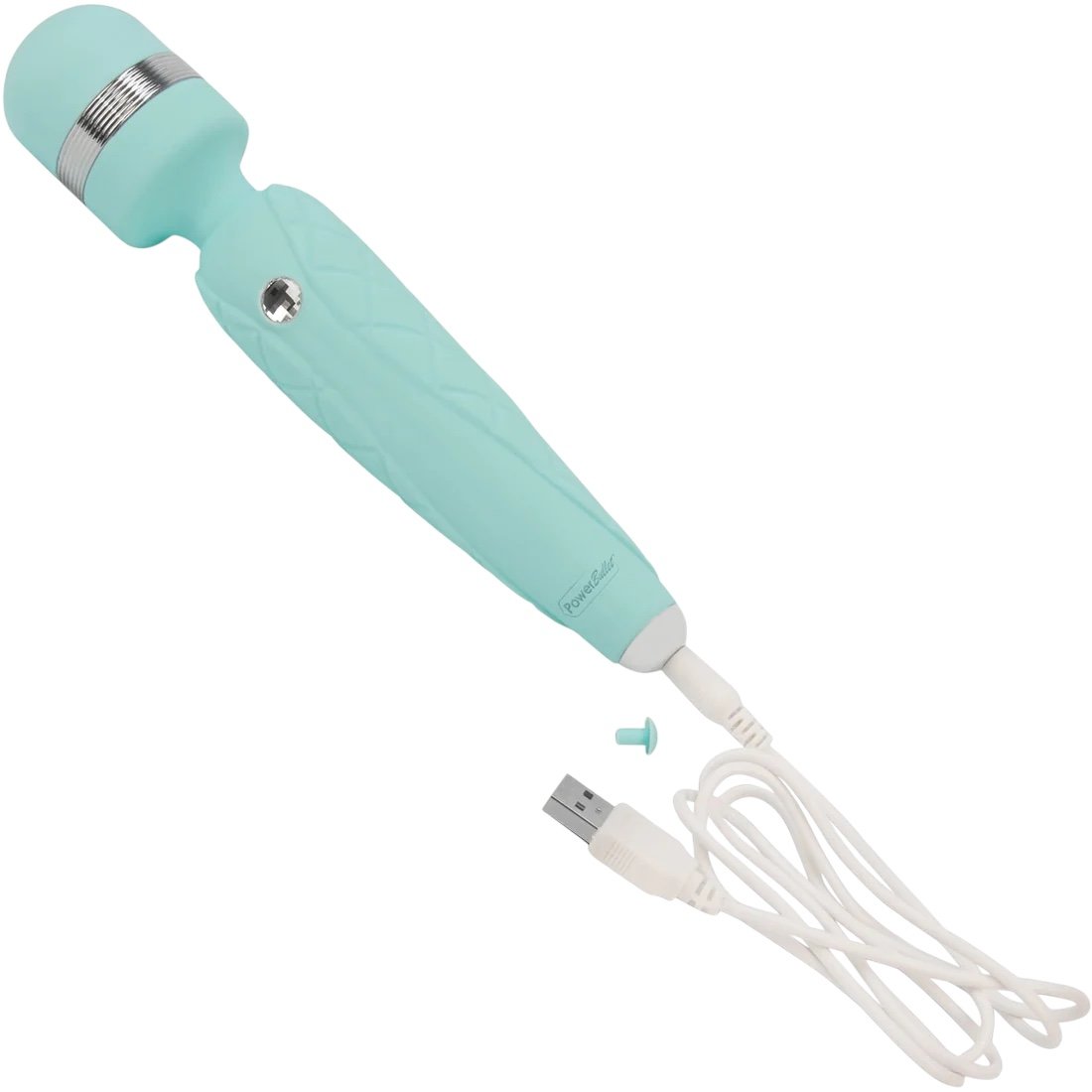 Pillow Talk Cheeky Wand Massager Teal