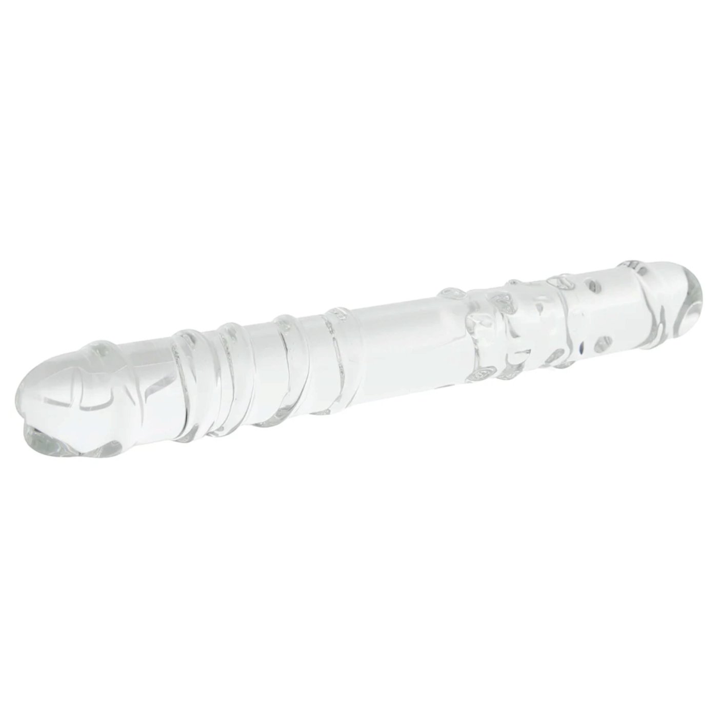Clarity Elysian Sensation Double Ended Glass Dildo 8.3 Inch