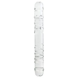 Clarity Elysian Sensation Double Ended Glass Dildo 8.3 Inch
