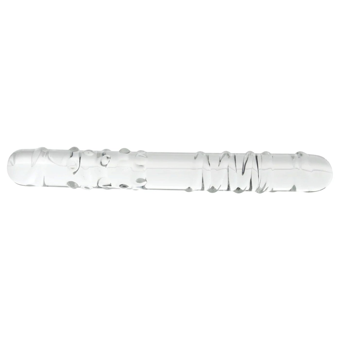 Clarity Elysian Sensation Double Ended Glass Dildo 8.3 Inch
