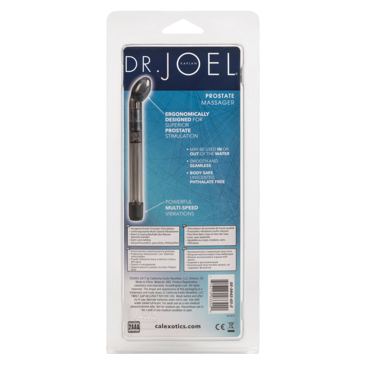 CalExotics Dr. Joel Kaplan Prostate Massager 6.7 Inch