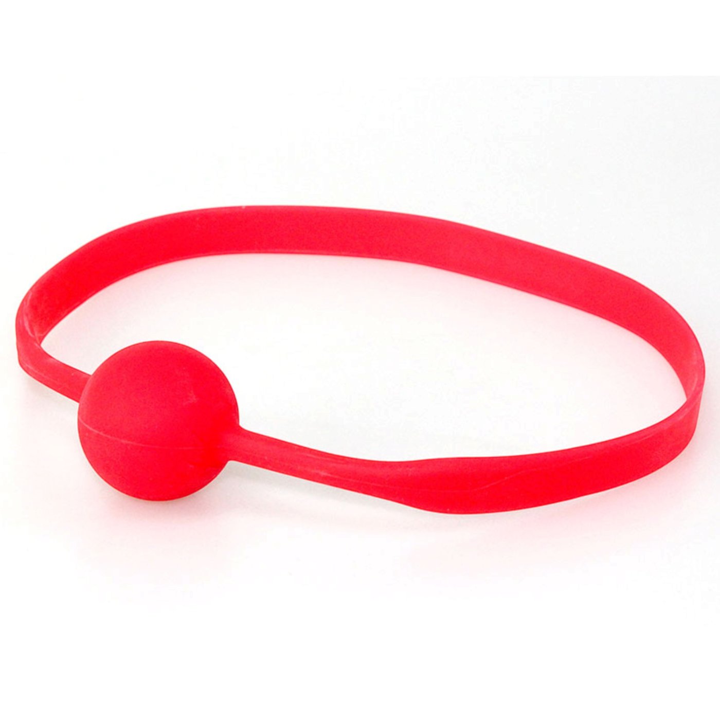 Quickie Medium Silicone Ball Gag Red