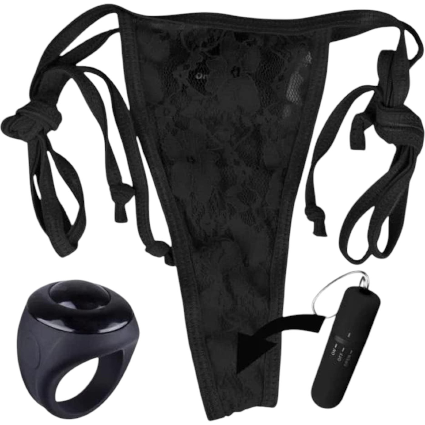 My Secret Screaming O Remote Control Panty Vibe Black