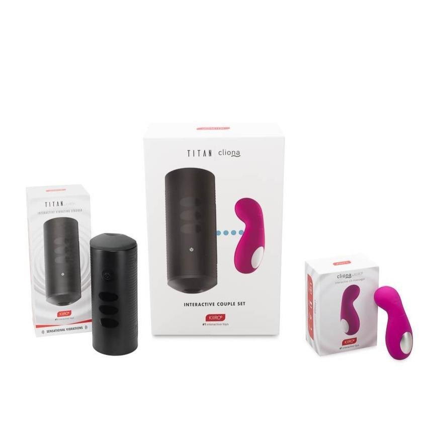 Kiiroo Interactive Couple Set Titan and Cliona