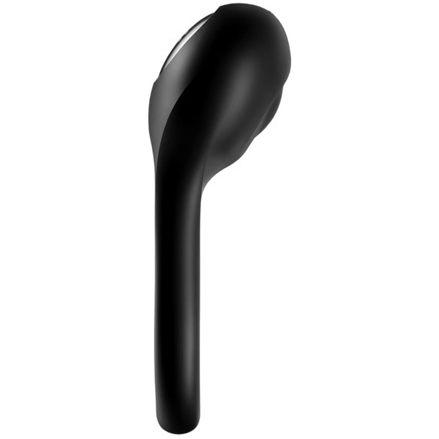 Satisfyer Majestic Duo Silicone Vibrating Cock & Ball Ring Black
